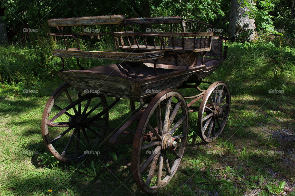 Old waggon.