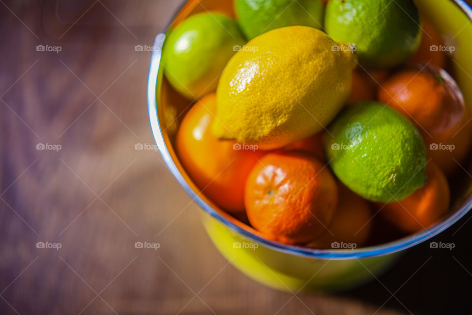 Colorful citrus Fruits on daylight 