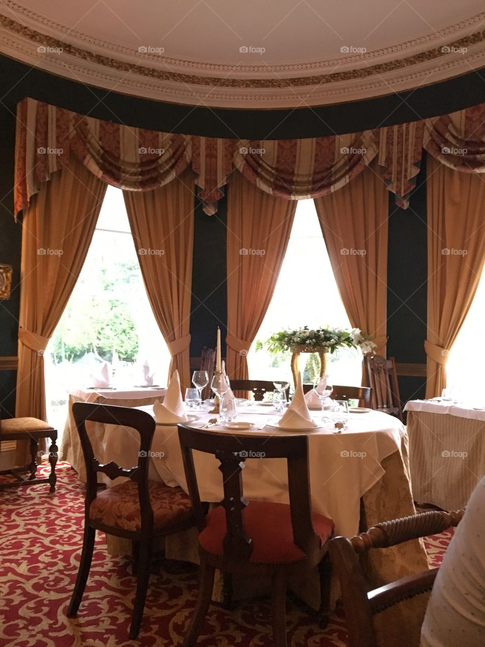 A Castle’s dining room