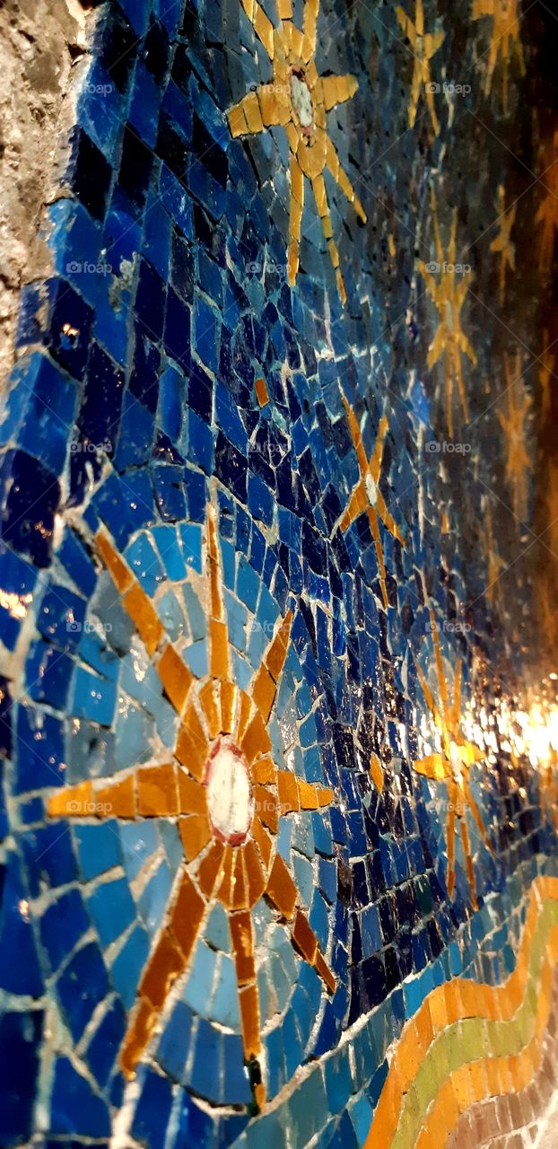 Mosaico stelle Montecassino