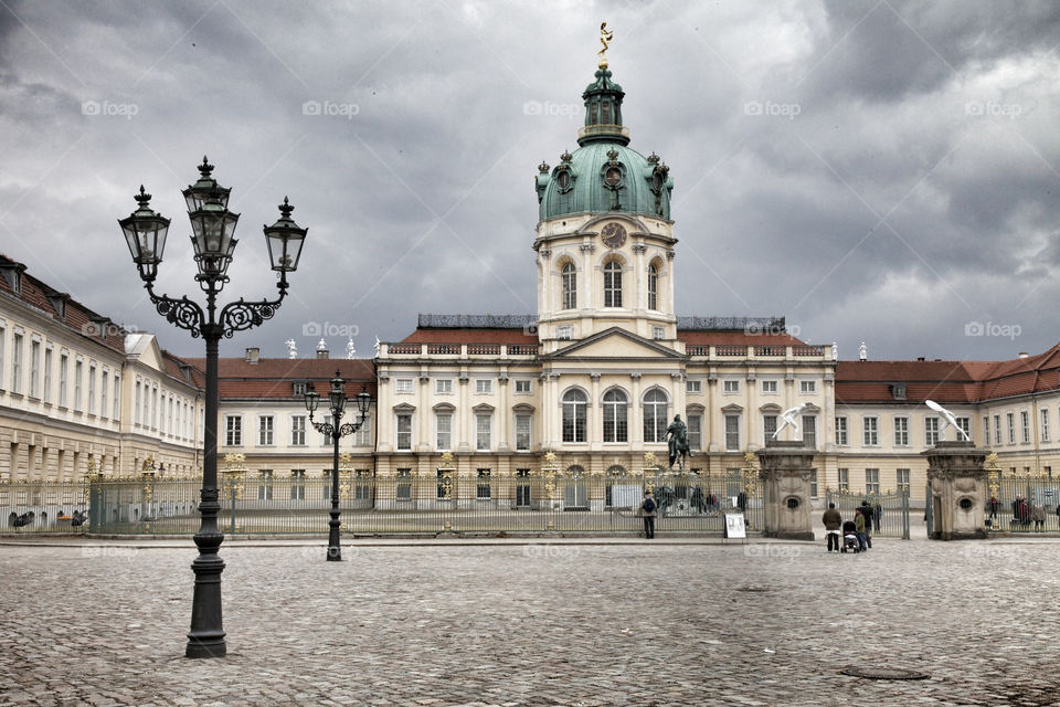 Charlottenburg castle in Berlin, Germany. 