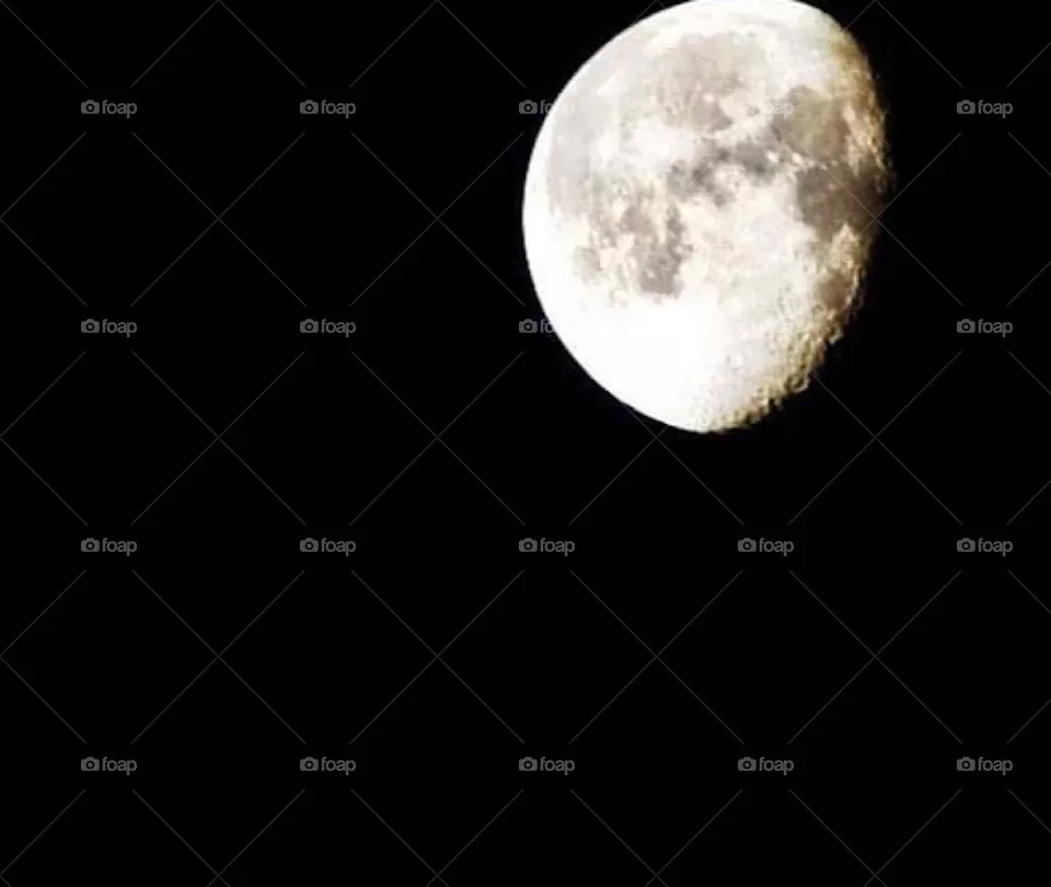 The moon