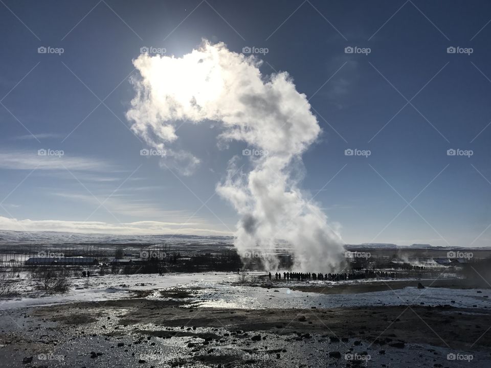 Iceland geyser 
