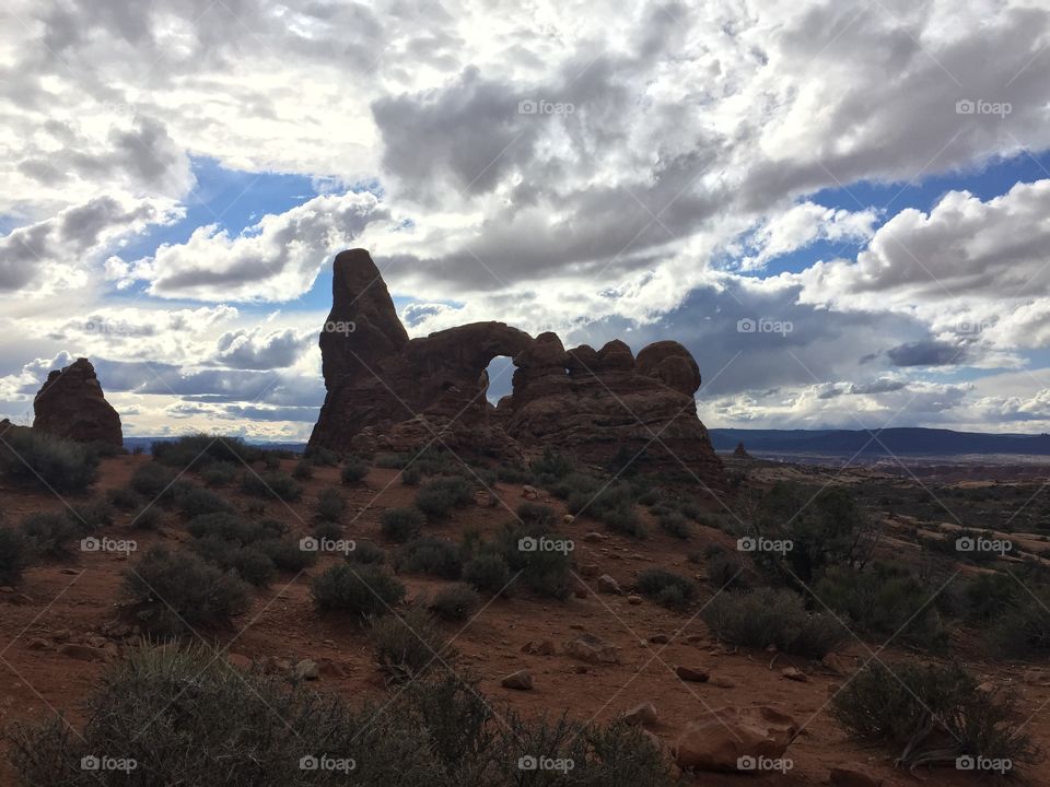 Turret arch 