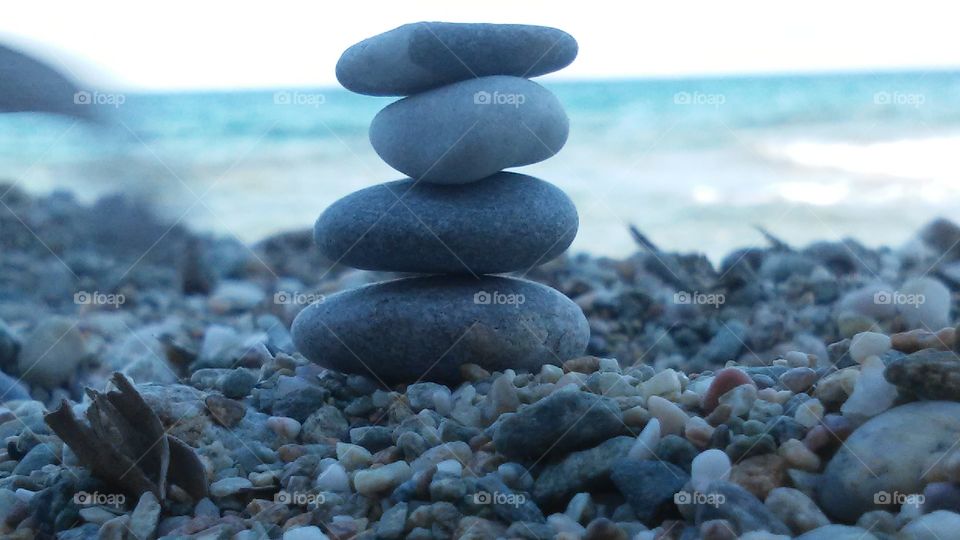 Zen, Rock, Stone, Harmony, Beach