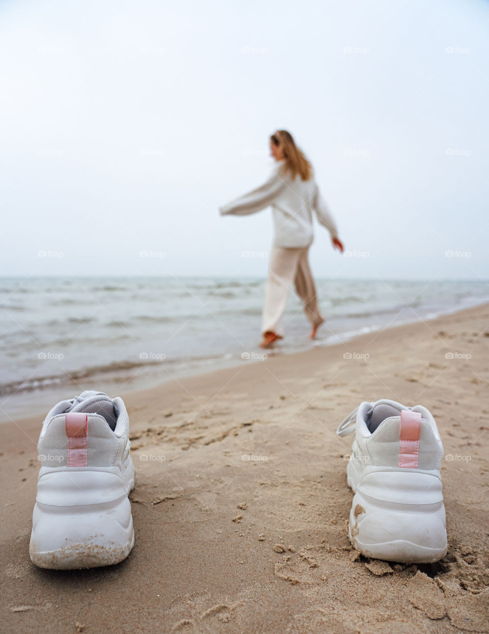 When summer starts and it's warm enough to enjoy your time on the beach.