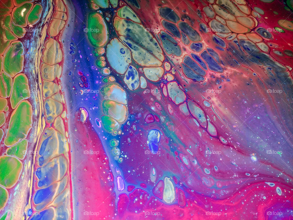 There is always something special about acrylic pouring, please join me over on Instagram