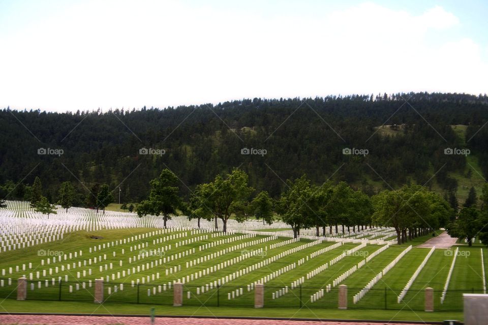 To Be Remembered. Memorial Cemetery where the ones lost can have a place to be remembered.