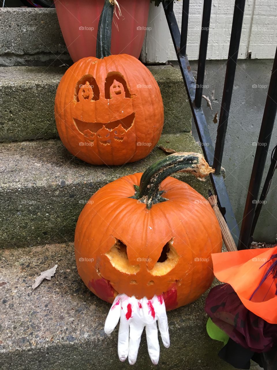 Scary pumpkins 