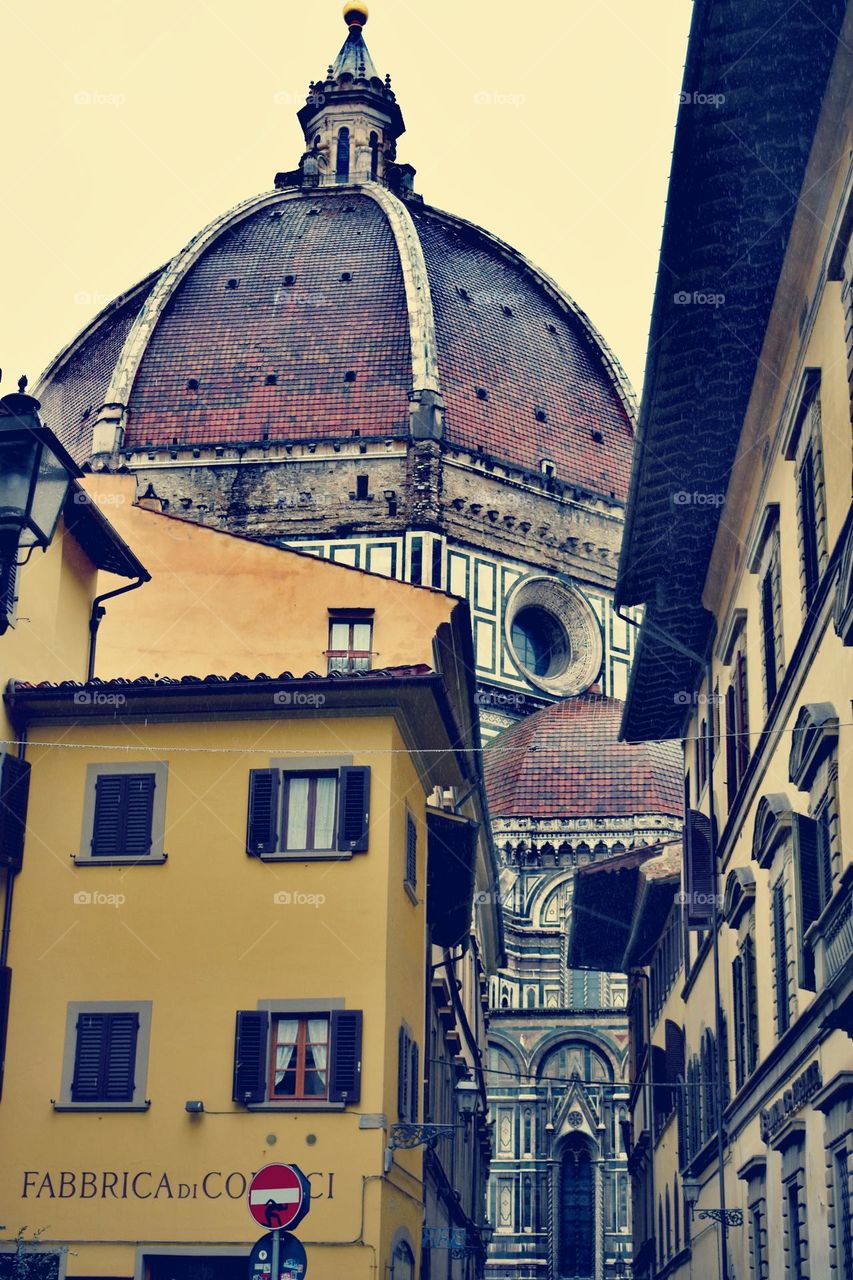 Vue sur la Santa Maria Del Fiore