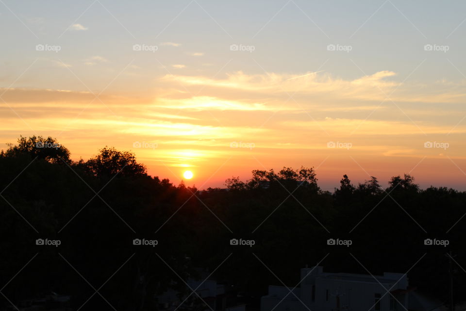 Sunset, Dawn, No Person, Sun, Evening