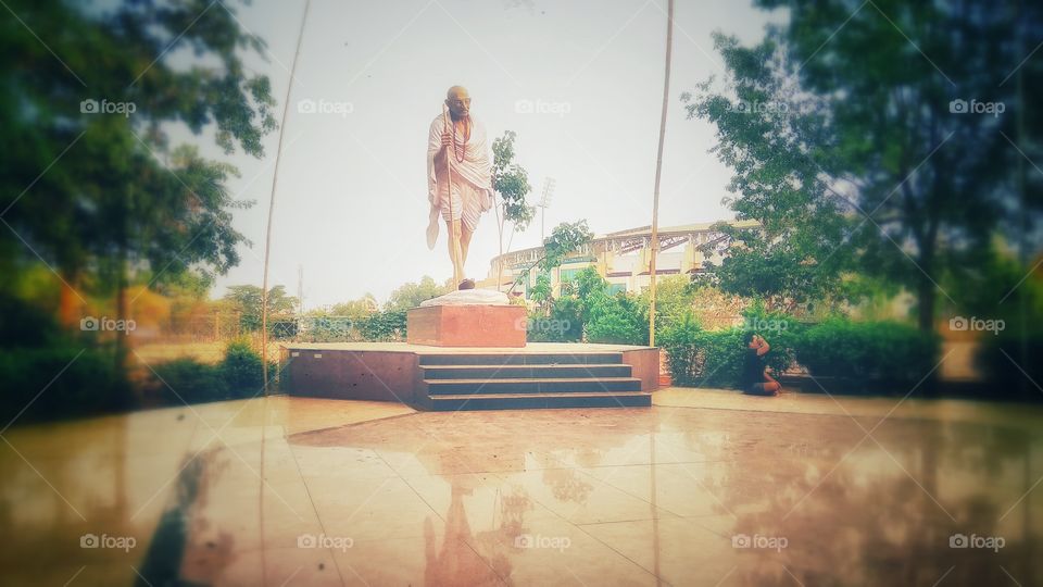 Mahatma Gandhi stachu