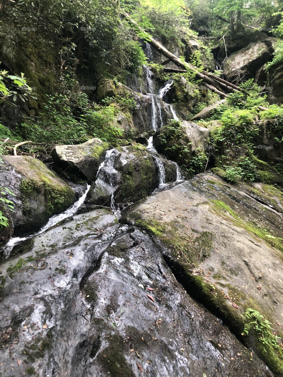 Waterfalls in Gatlinburg, Tennessee 