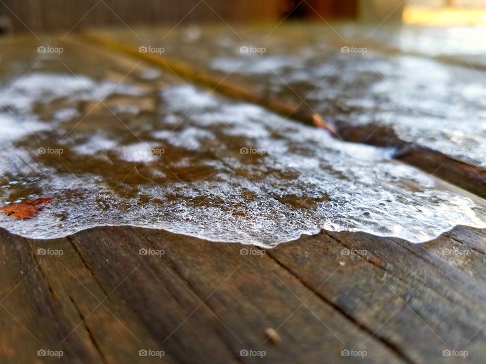 Ice on the Deck