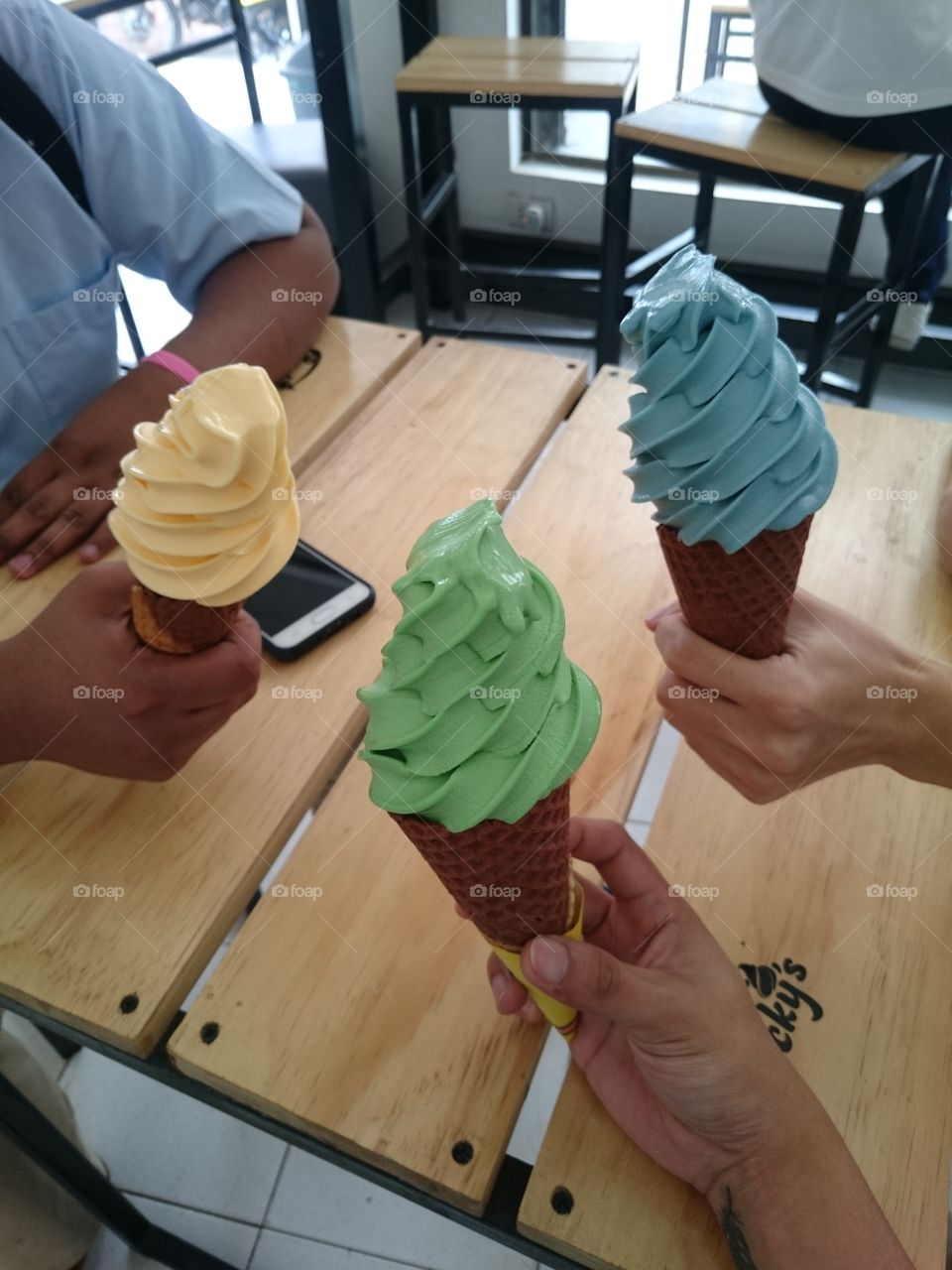 Ice Cream with friends