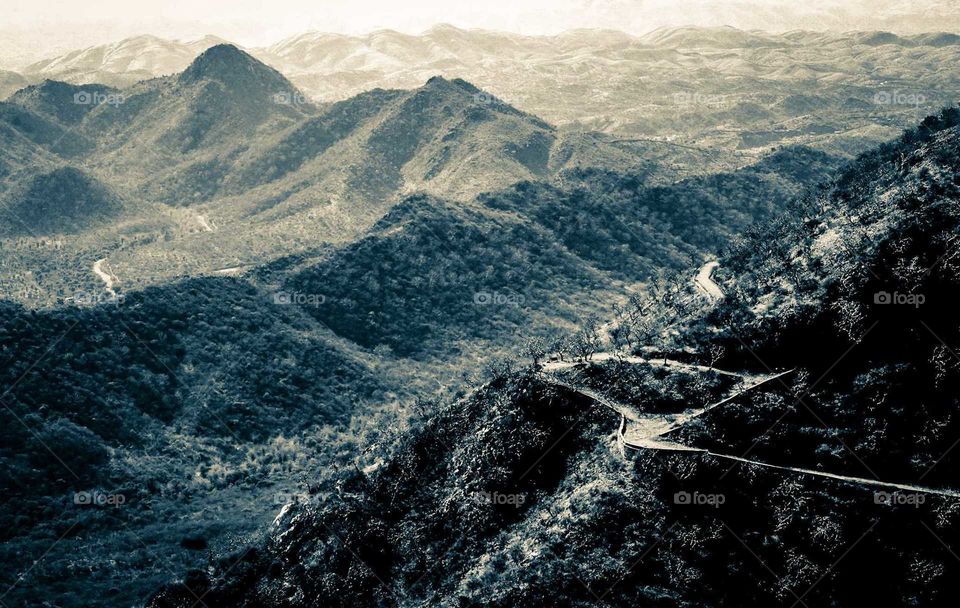 Udaipur mountains