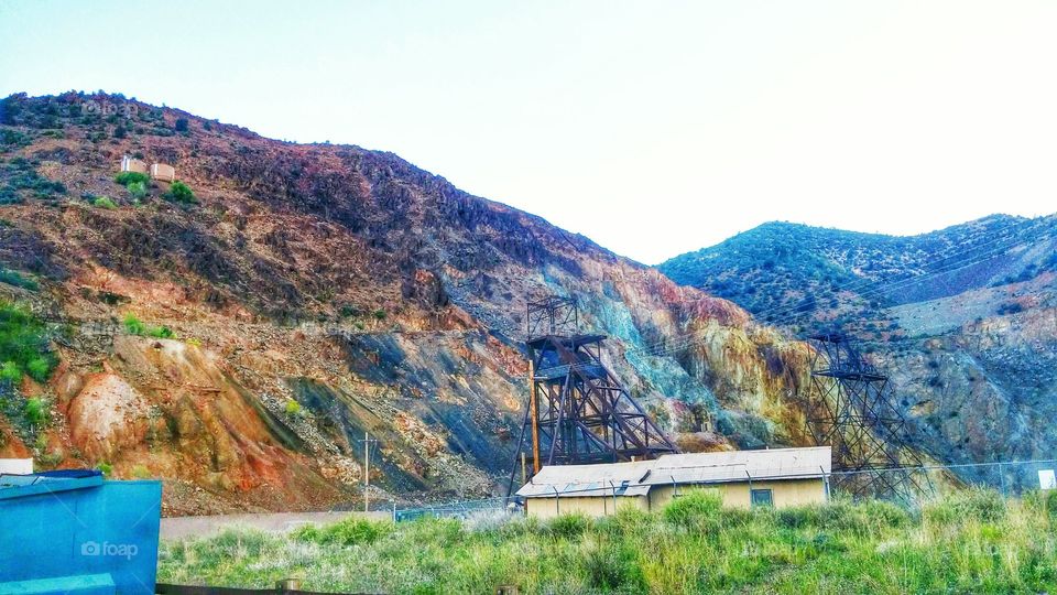 Abandoned Copper Mine