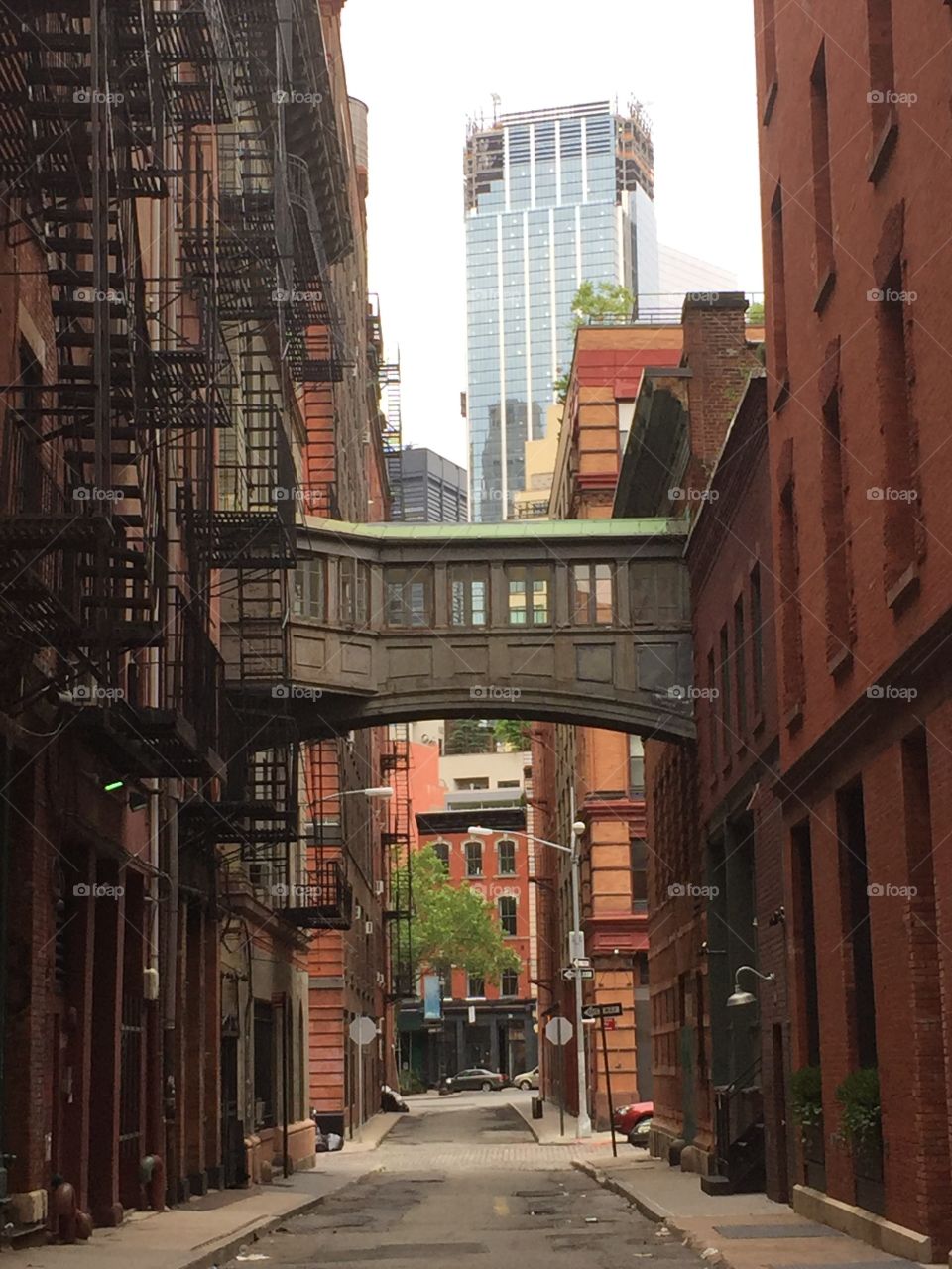 Tribeca alleyway
