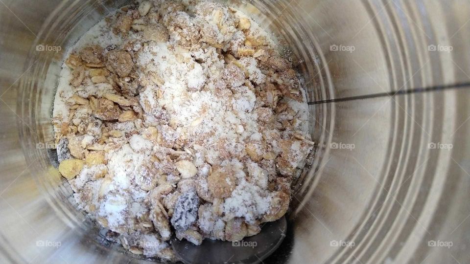 Ração humana, cereais.