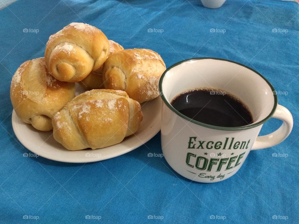 café com pão