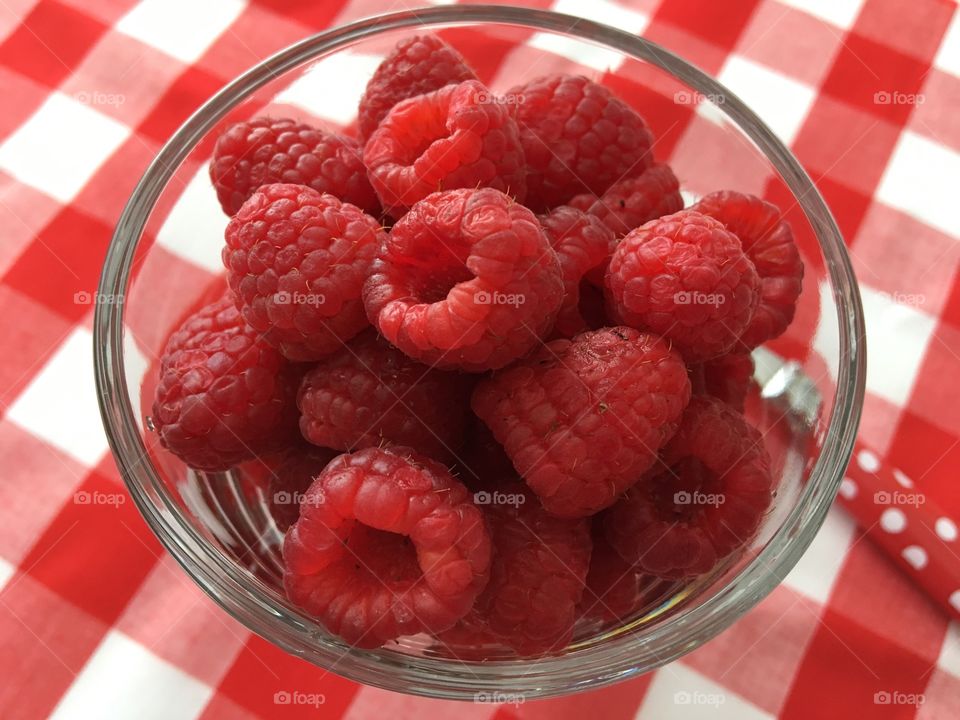 Red Raspberries 