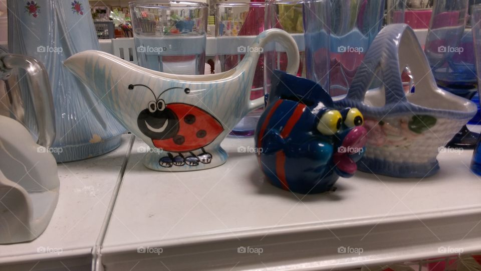 Ladybug Gravy Boat