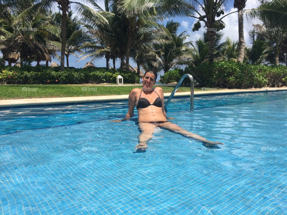 Dug Out Pool, Swimming Pool, Resort, Swimming, Poolside