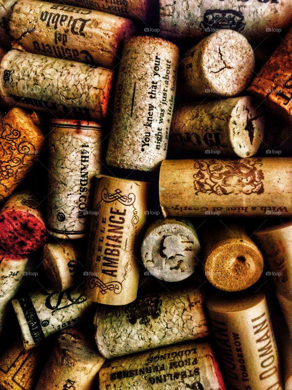 Wine corks—taken in Dyer, Indiana 