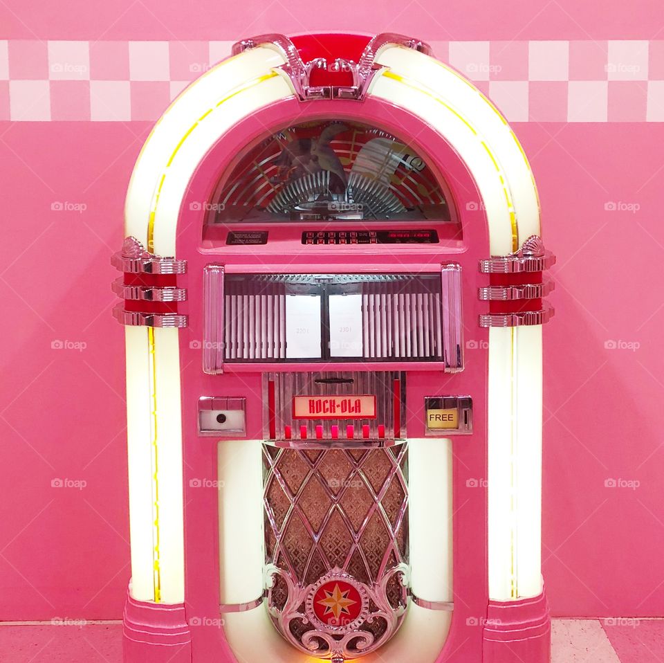 Pink jukebox
