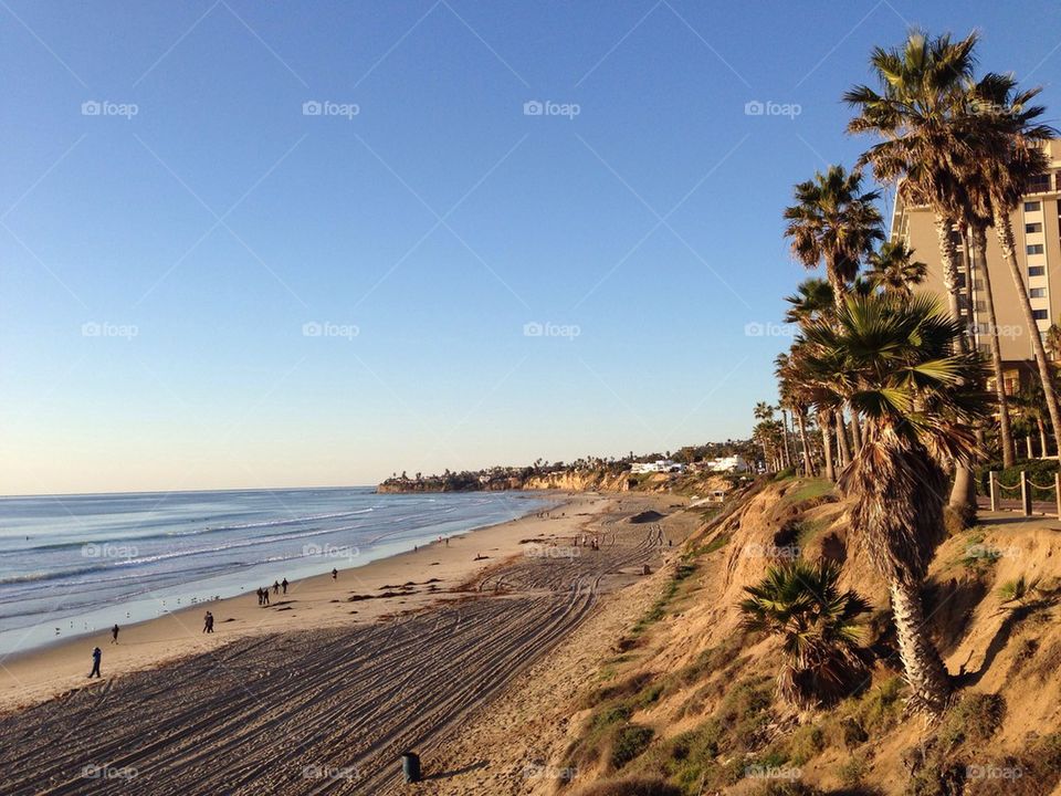 San diego beach