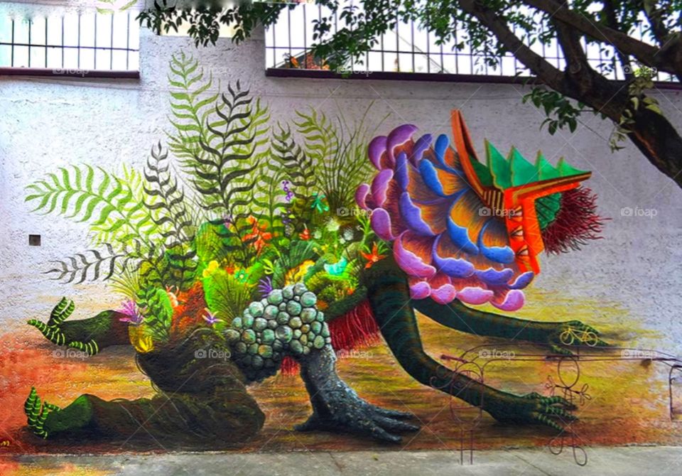 Spettacolari murales dal mondo. Città del Messico