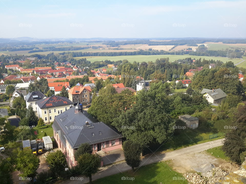 One day in Stolpen. Germany