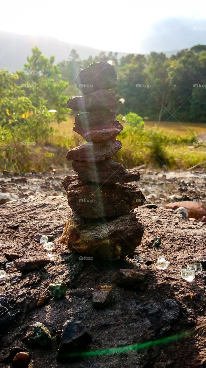 Stack of the stone