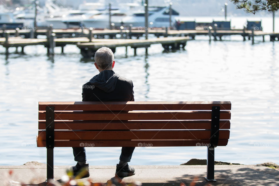 Man on the chair 