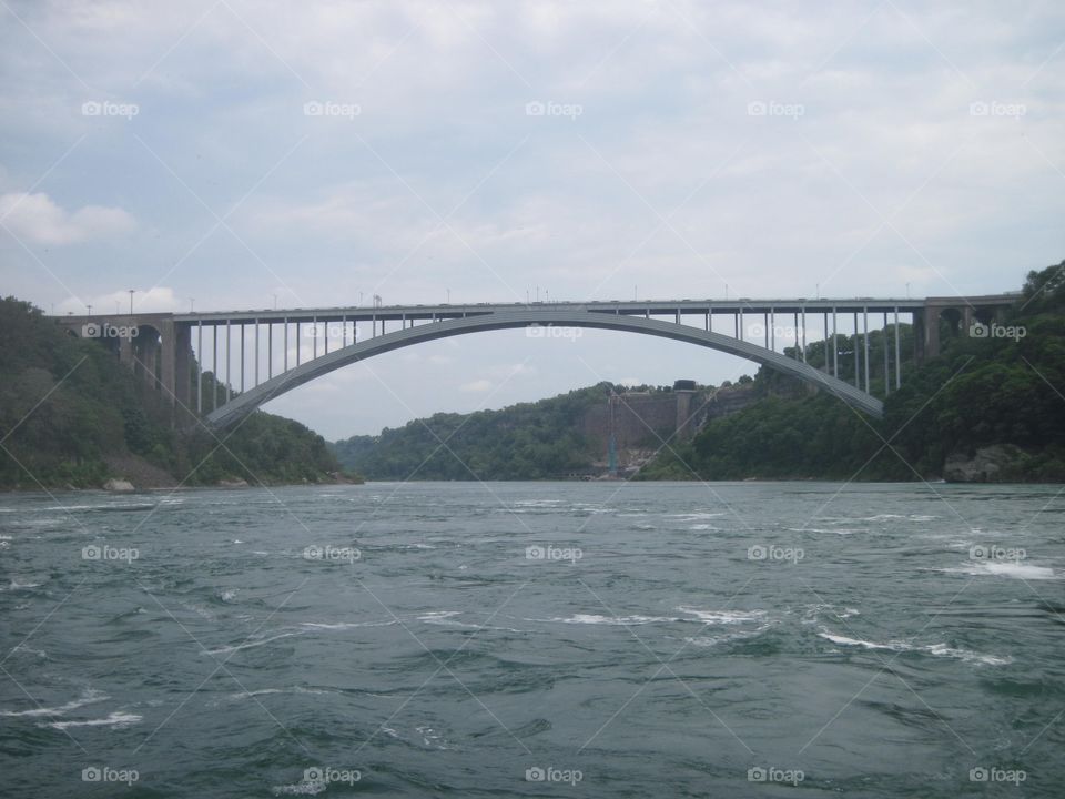 Bridge Between USA and Canada