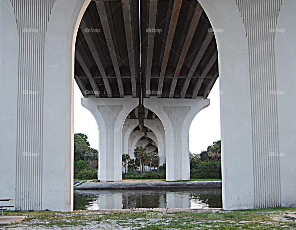 Under the bridge