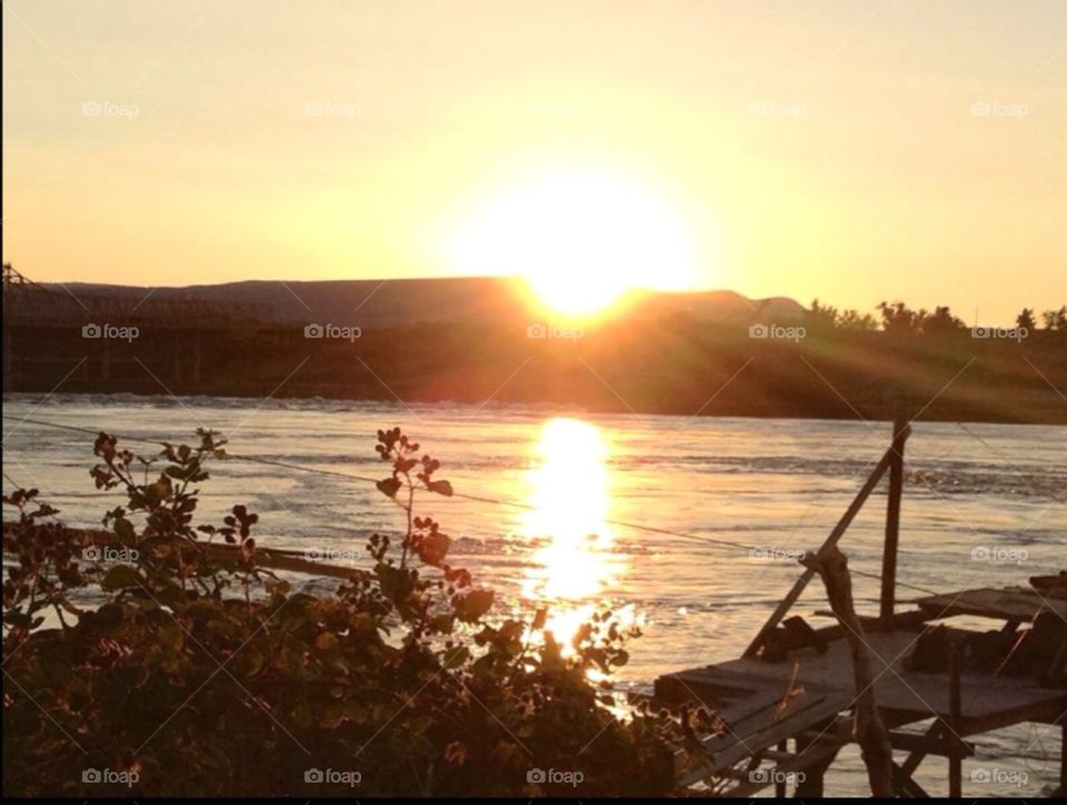 Sunset in Oregon 