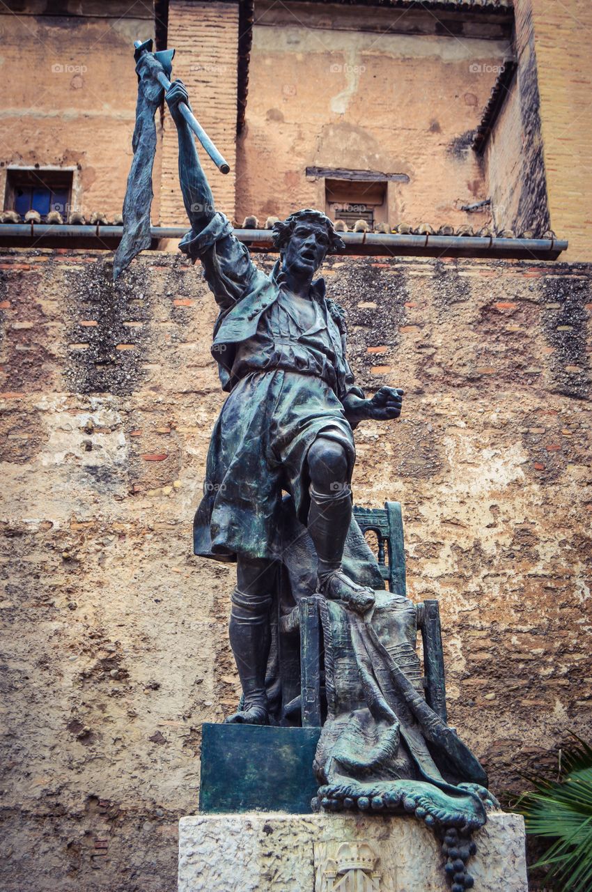 Esculturas de Valencia, "El Palleter" (Valencia - Spain)