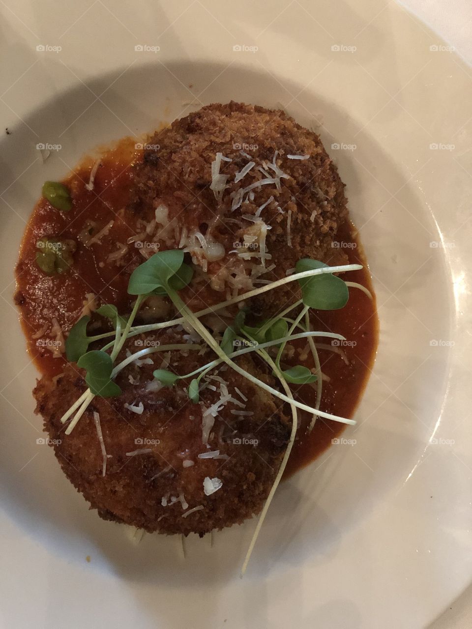 Canadian Veal Parmigiana 