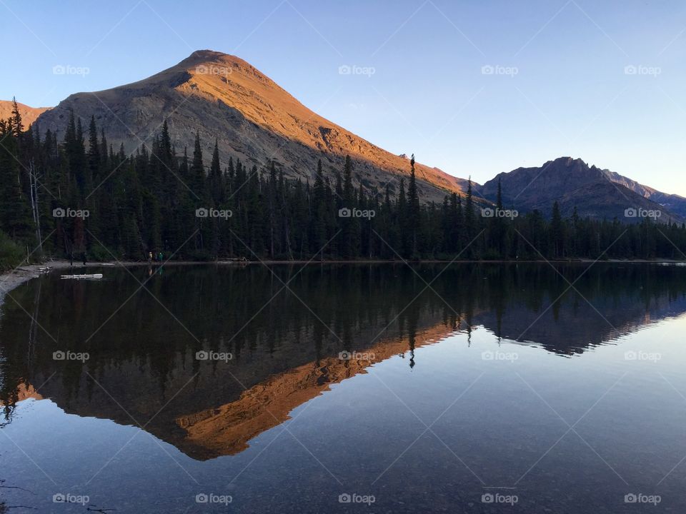 Two Medicine Lake Glacier National Park Montana 