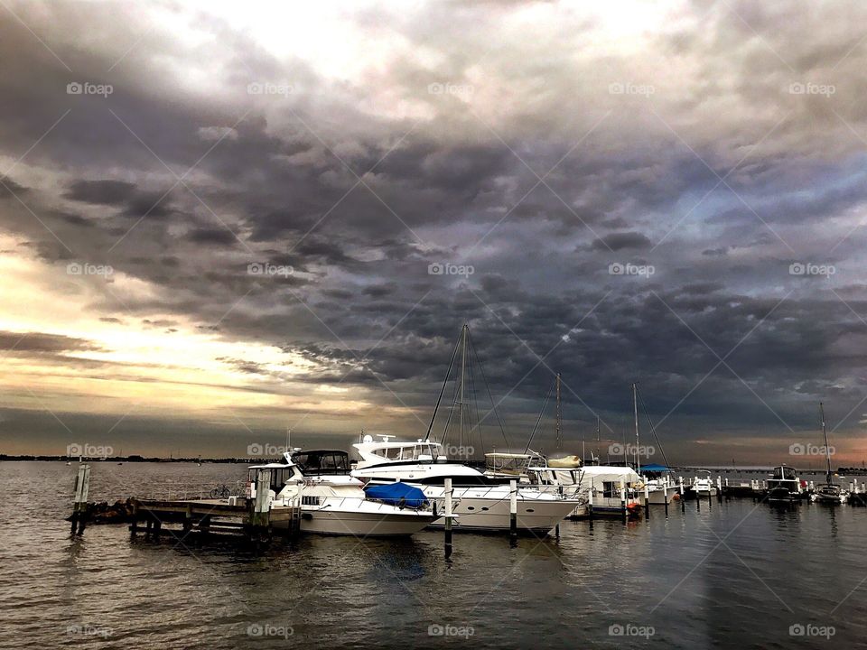 Storm clouds 