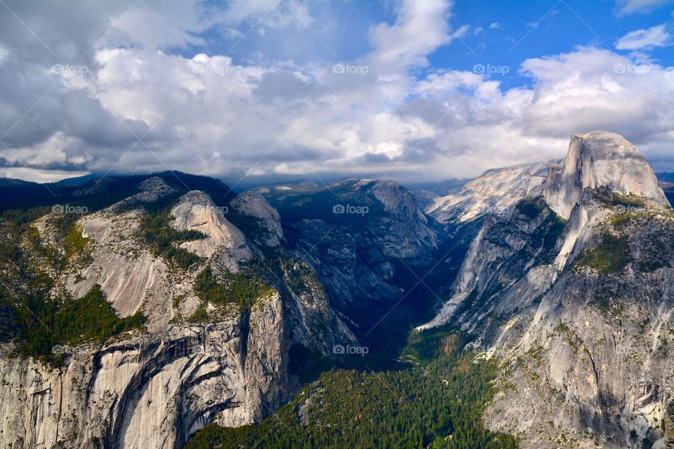 View of a rocky mountain