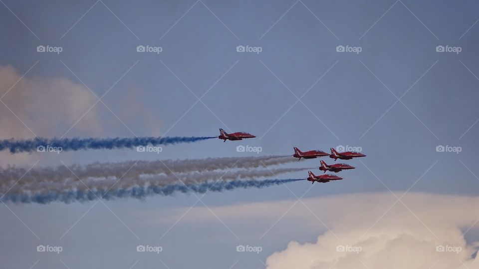 Red arrows