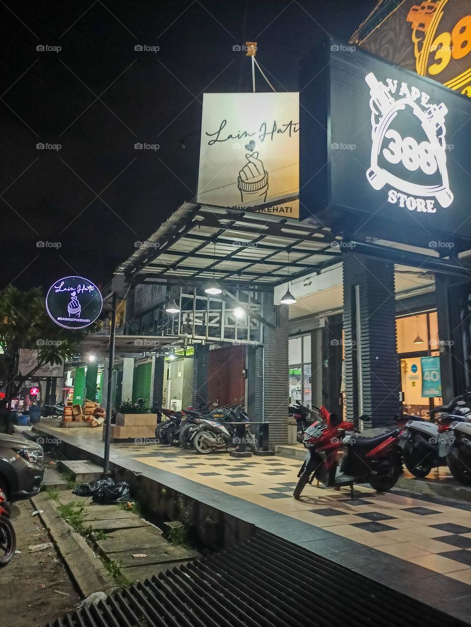 Artistic Night Atmosphere