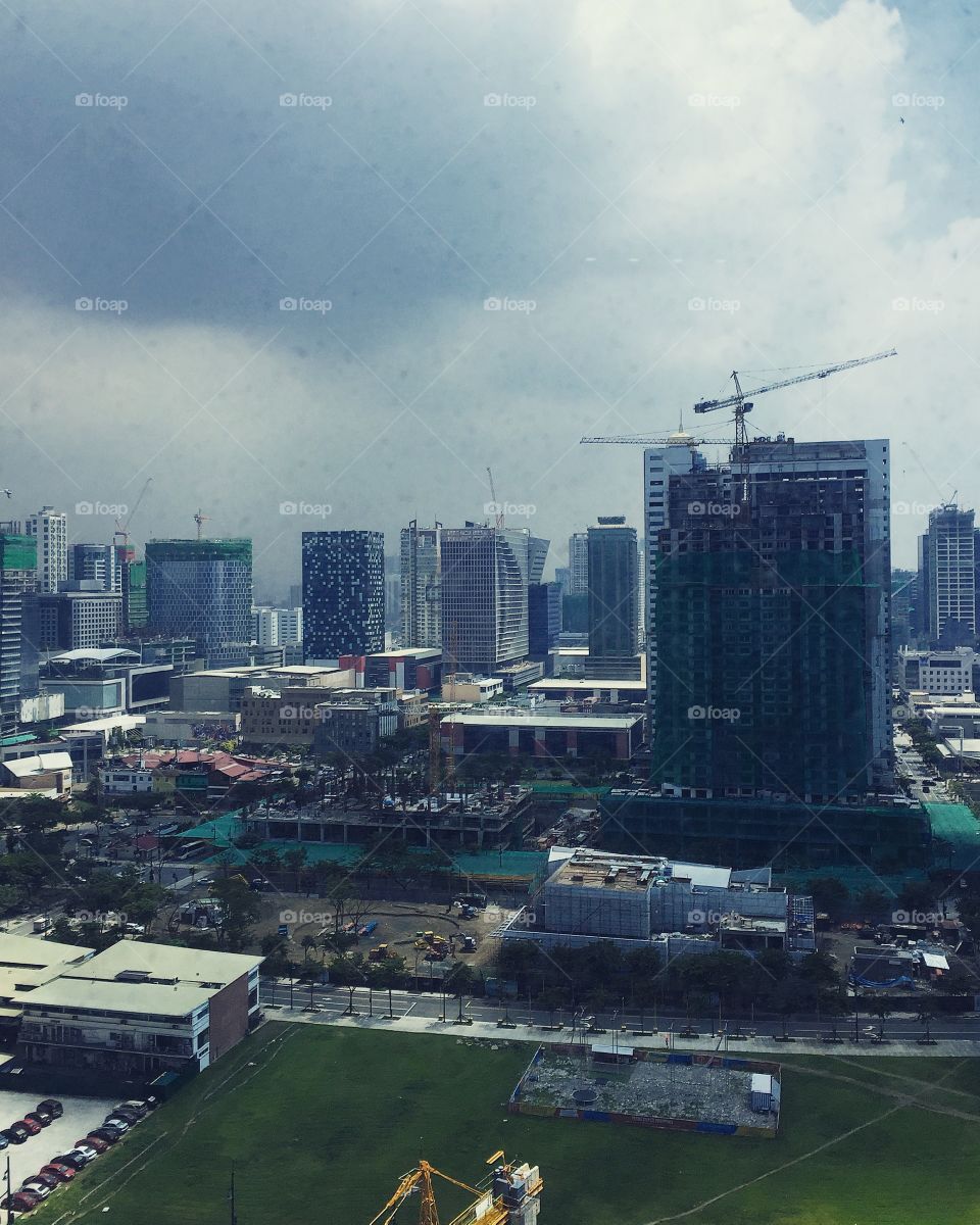 City, Skyline, Skyscraper, Cityscape, Office