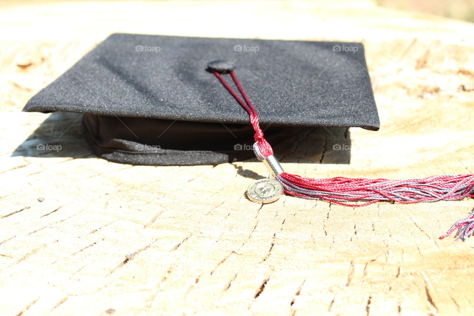 graduation cap and tassel