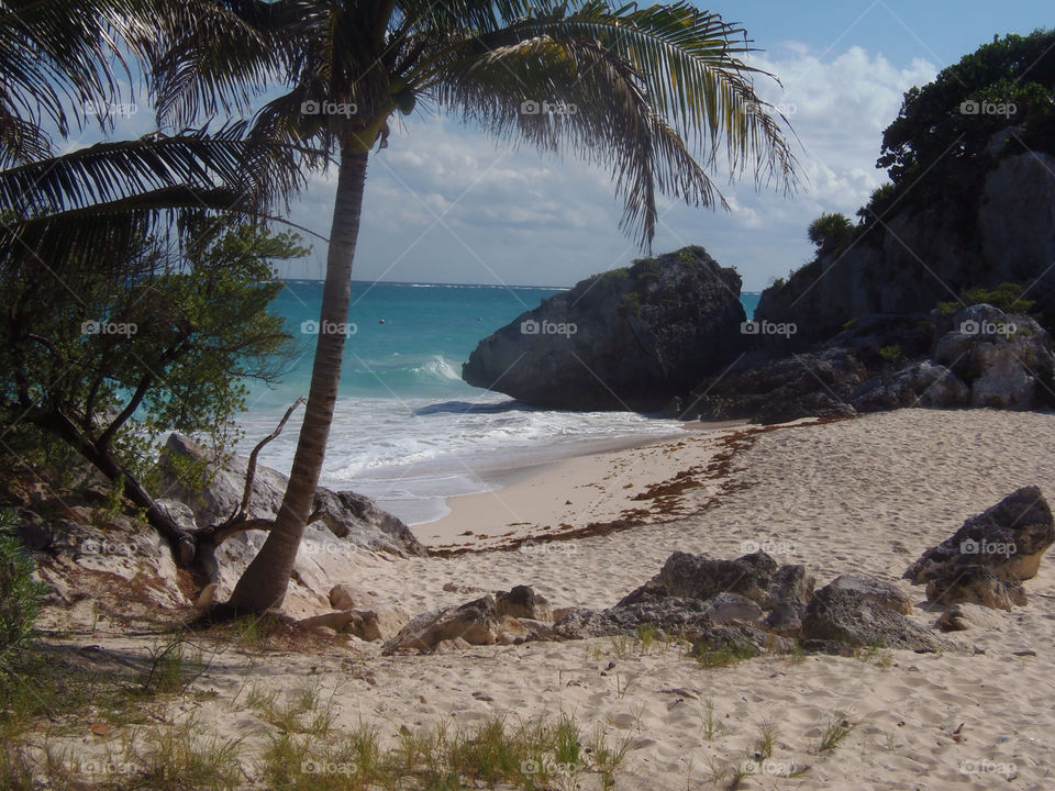 tulum favorite beach tulum mexico by lg92562