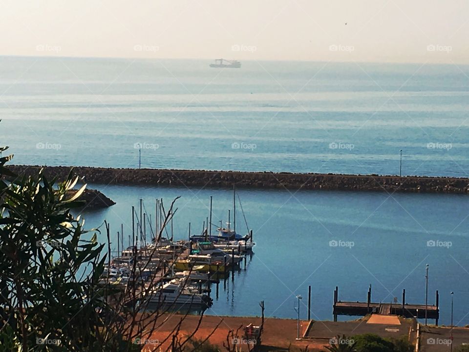 South Australia marina view. South Australia marina view (Whyalla)