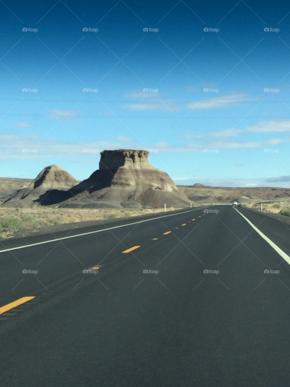 Empty highway in Arizona