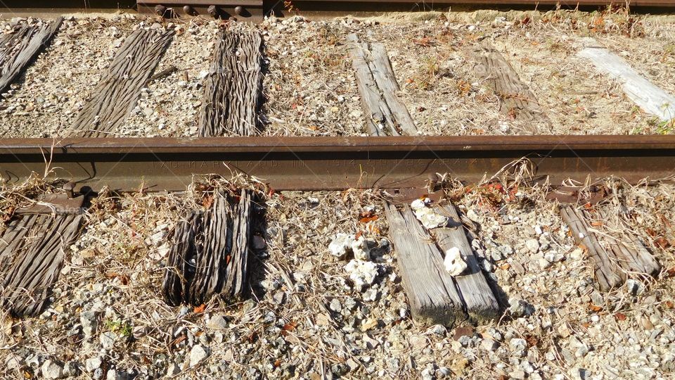 Old wood railroads 